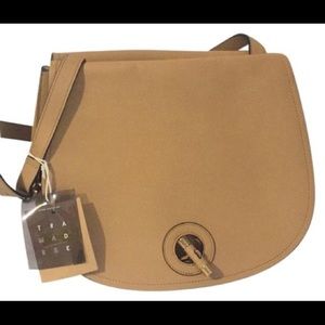 Trademark Saddle Bag Tan Color